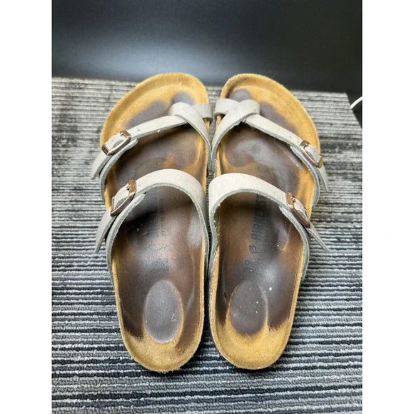 Birkenstock Mayari women's Size 9 brown Strappy Leather Sandals/#Q/ - Picture 6 of 8